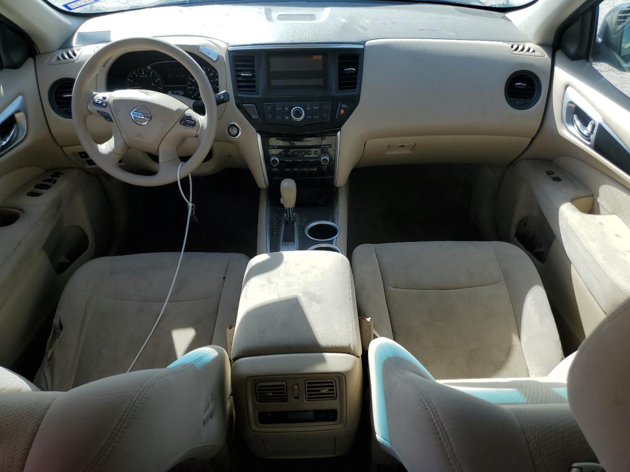 2015 Nissan Pathfinder VIN 5N1AR2MN4FC686185 Copart auction photo, front end / minor dent/scratches damage thumbnail 8