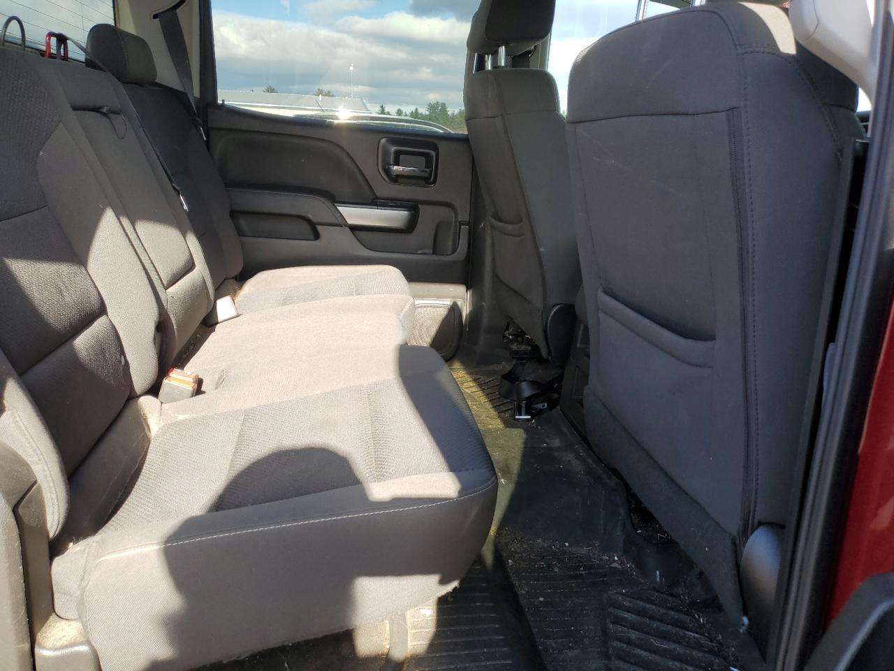 2018 Chevrolet Silverado VIN 3GCUKREC8JG246598 Copart auction photo, front end / rear end damage thumbnail 10