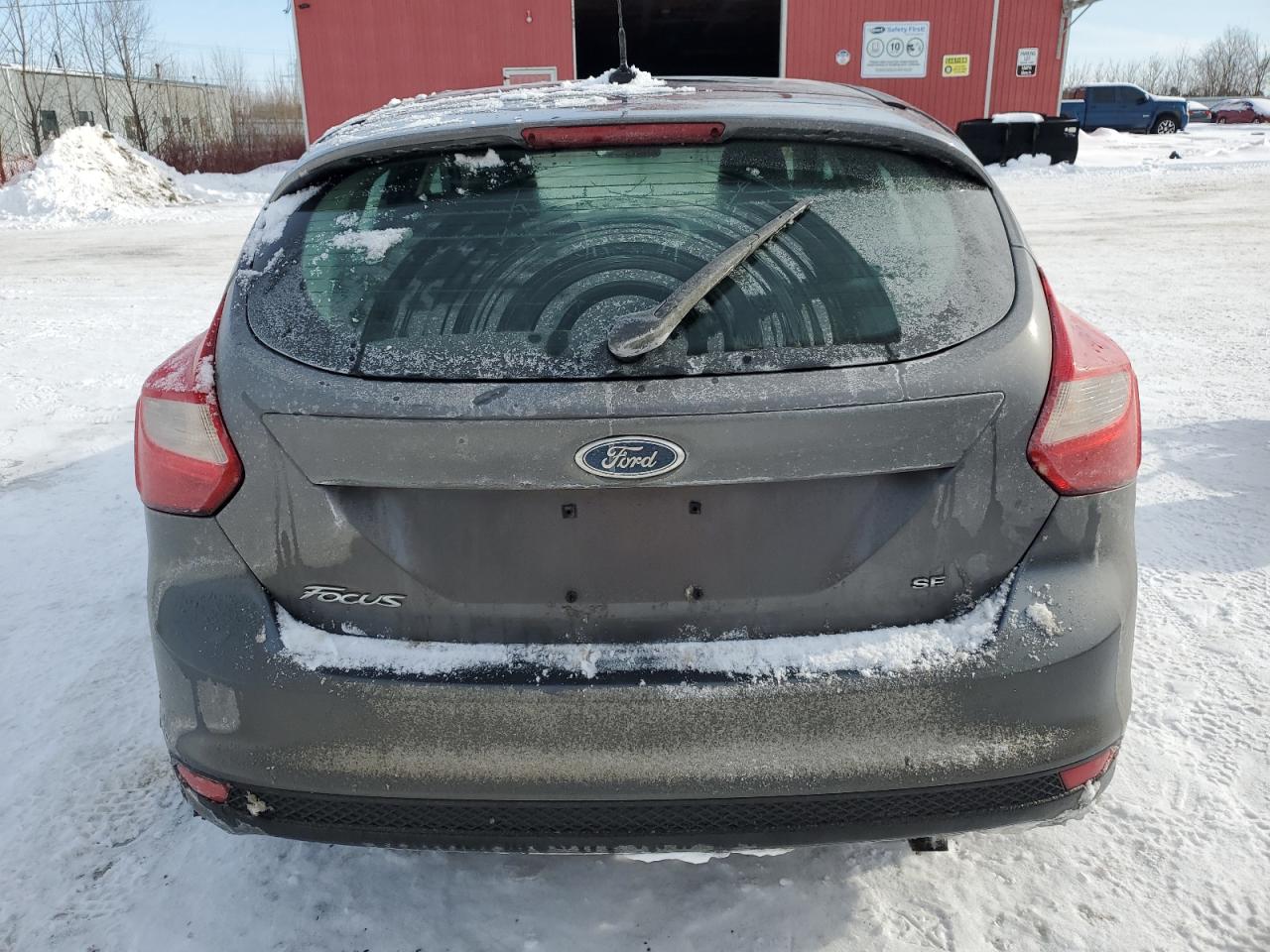 2012 Ford Focus VIN 1FAHP3K2XCL102851 Copart auction photo, front end / side damage thumbnail 6