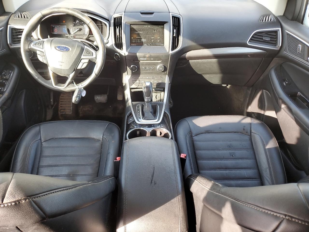 2015 Ford Edge VIN 2FMTK4J81FBB01747 Copart auction photo, side / front end damage thumbnail 8