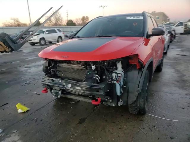 2017 Jeep Compass VIN 3C4NJDDBXHT657280 Copart auction photo, front end damage thumbnail 15