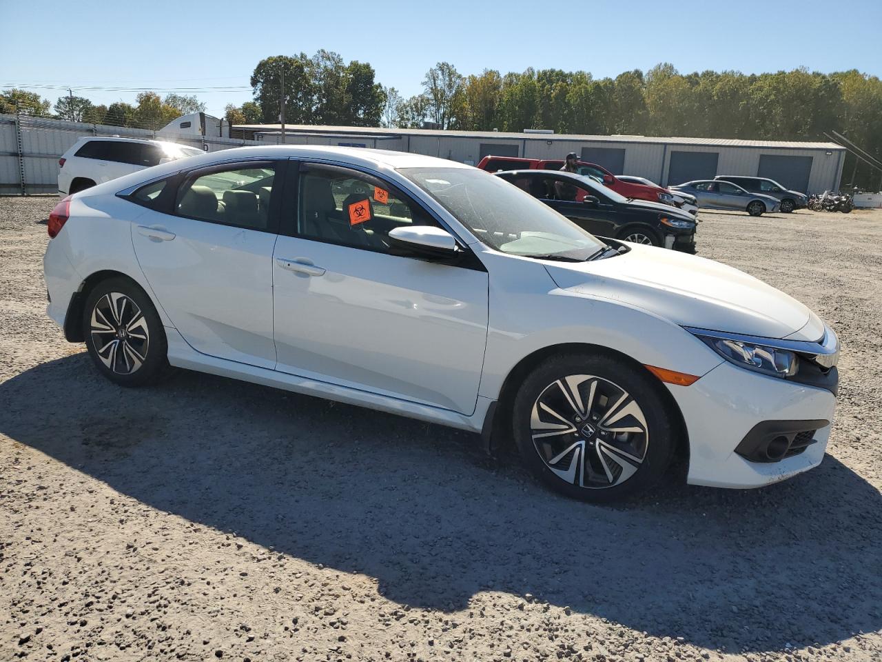 2018 Honda Civic VIN JHMFC1F77JX036920 Copart auction photo, all over damage thumbnail 4