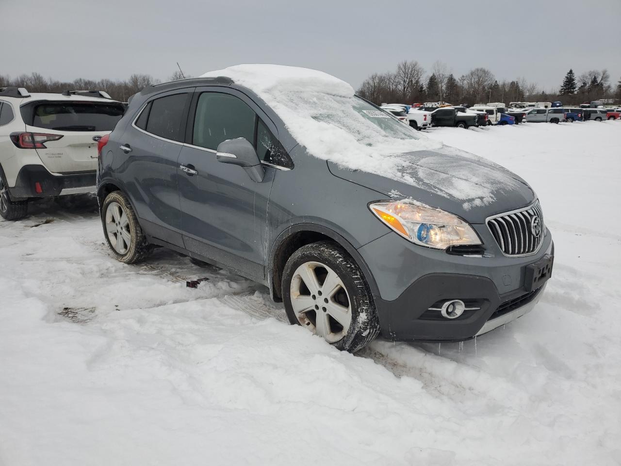 2015 Buick Encore VIN KL4CJFSB2FB122359 Copart auction photo, rear end damage thumbnail 4