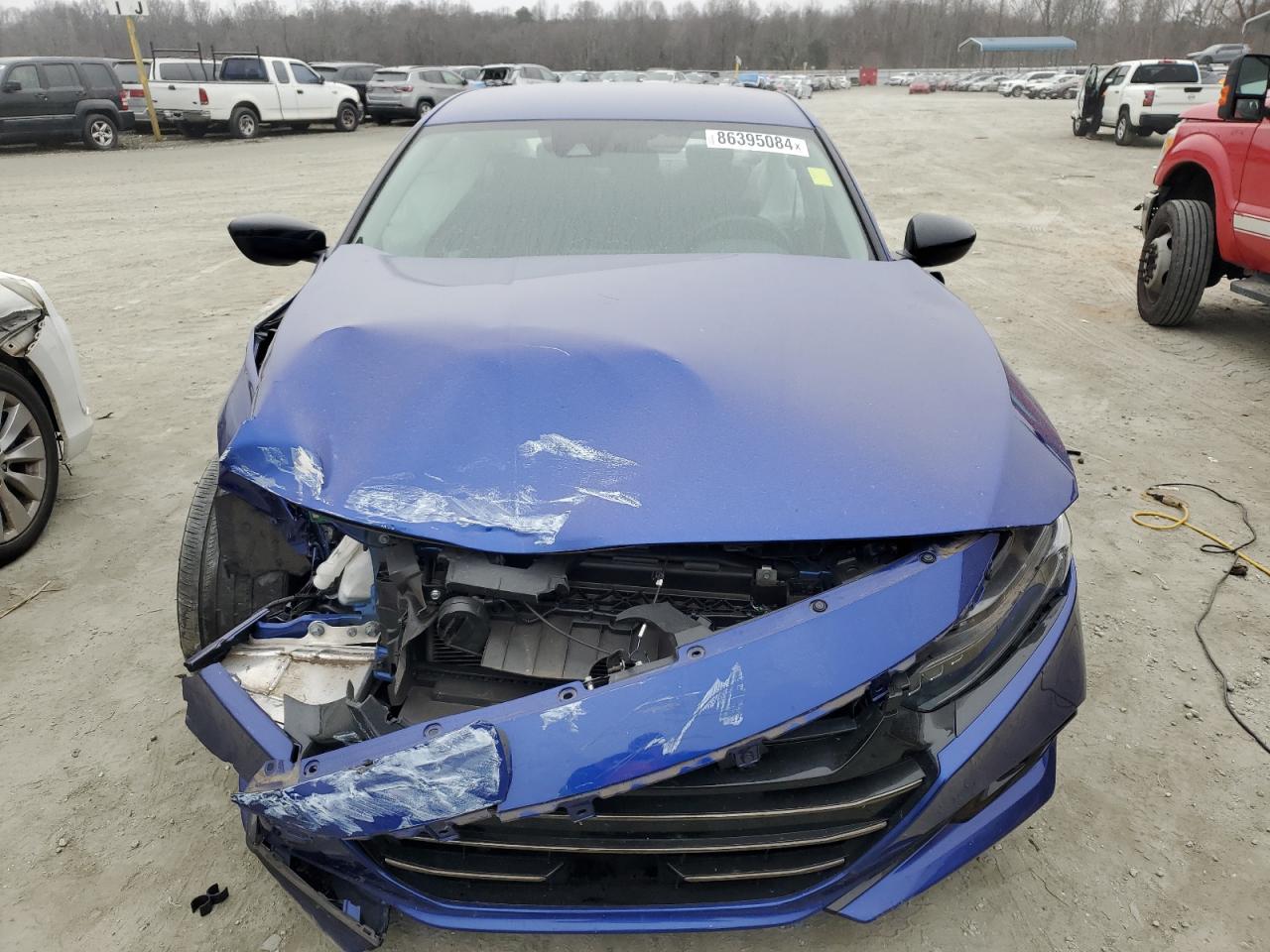 2022 Honda Accord VIN 1HGCV1F49NA112510 Copart auction photo, all over damage thumbnail 5