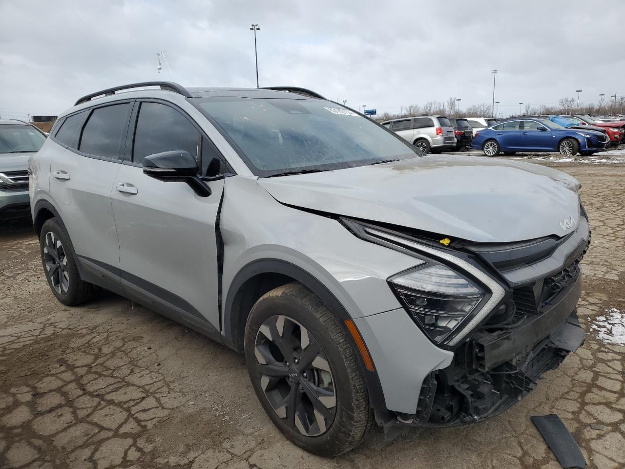 2024 KIA Sportage VIN 5XYK6CDF5RG152449 Copart auction photo, front end damage thumbnail 4