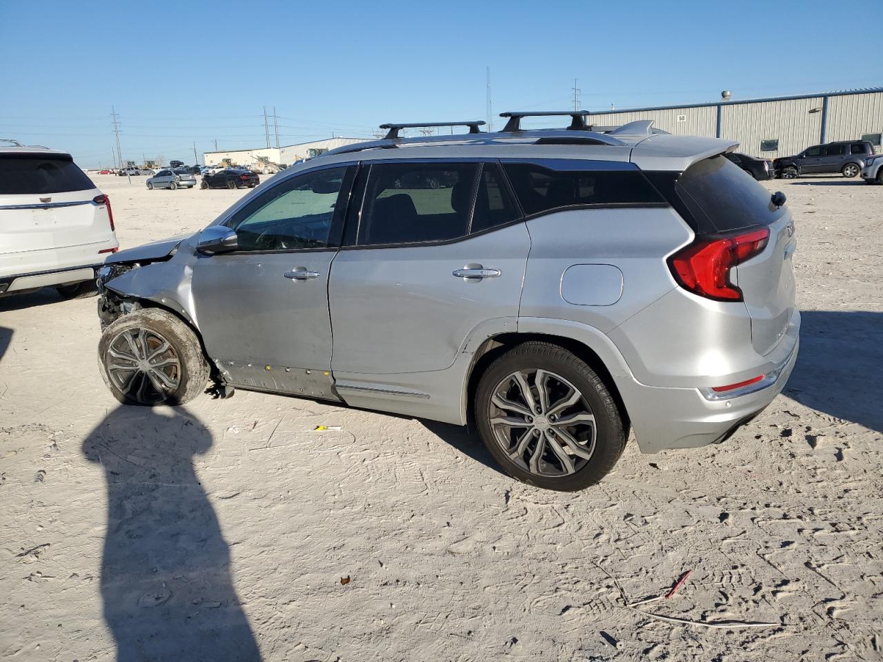 2018 GMC Terrain VIN 3GKALSEX7JL405519 Copart auction photo, front end / undercarriage damage thumbnail 2
