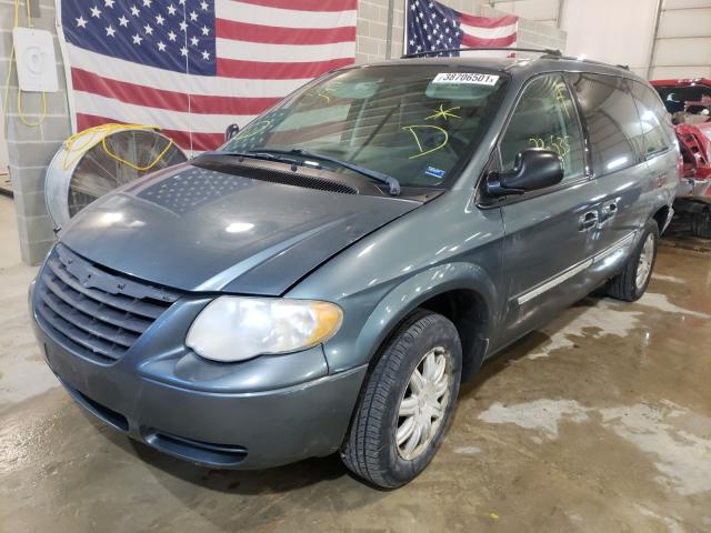 2006 Chrysler Town & Country VIN 2A4GP54L26R745658 Copart auction photo, mechanical / side damage thumbnail 2