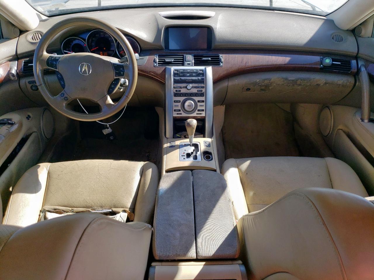 2005 Acura RL VIN JH4KB16535C009730 Copart auction photo, rear end damage thumbnail 8