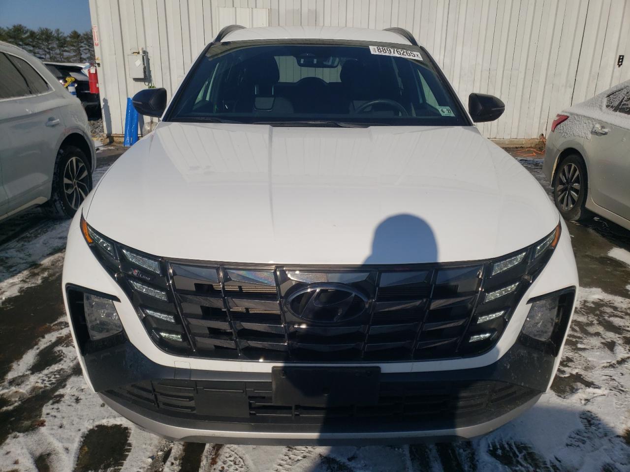 2022 Hyundai Tucson VIN KM8JFCAE4NU151370 Copart auction photo, rear end / side damage thumbnail 5