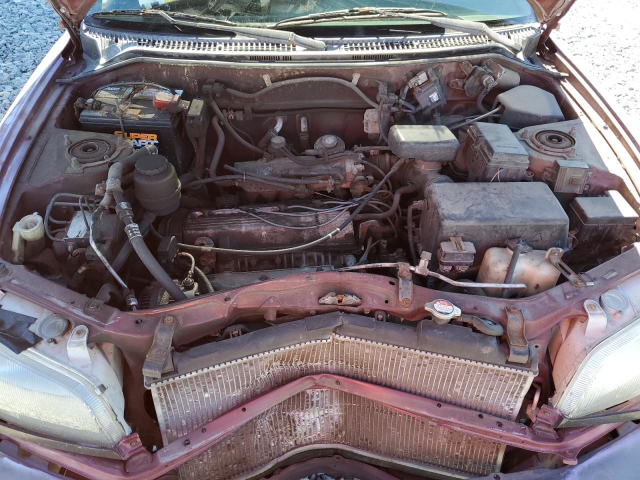 1997 Toyota RAV 4 VIN JT3GP10V8V7011049 Copart auction photo, front end damage thumbnail 12