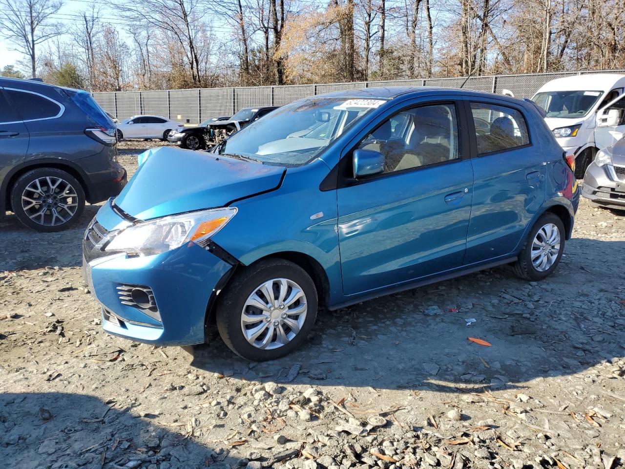 2022 Mitsubishi Mirage VIN ML32AUHJXNH008676