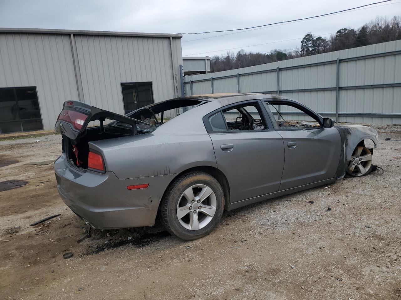 2011 Dodge Charger VIN 2B3CL3CG4BH607534 Copart auction photo, burn damage thumbnail 3