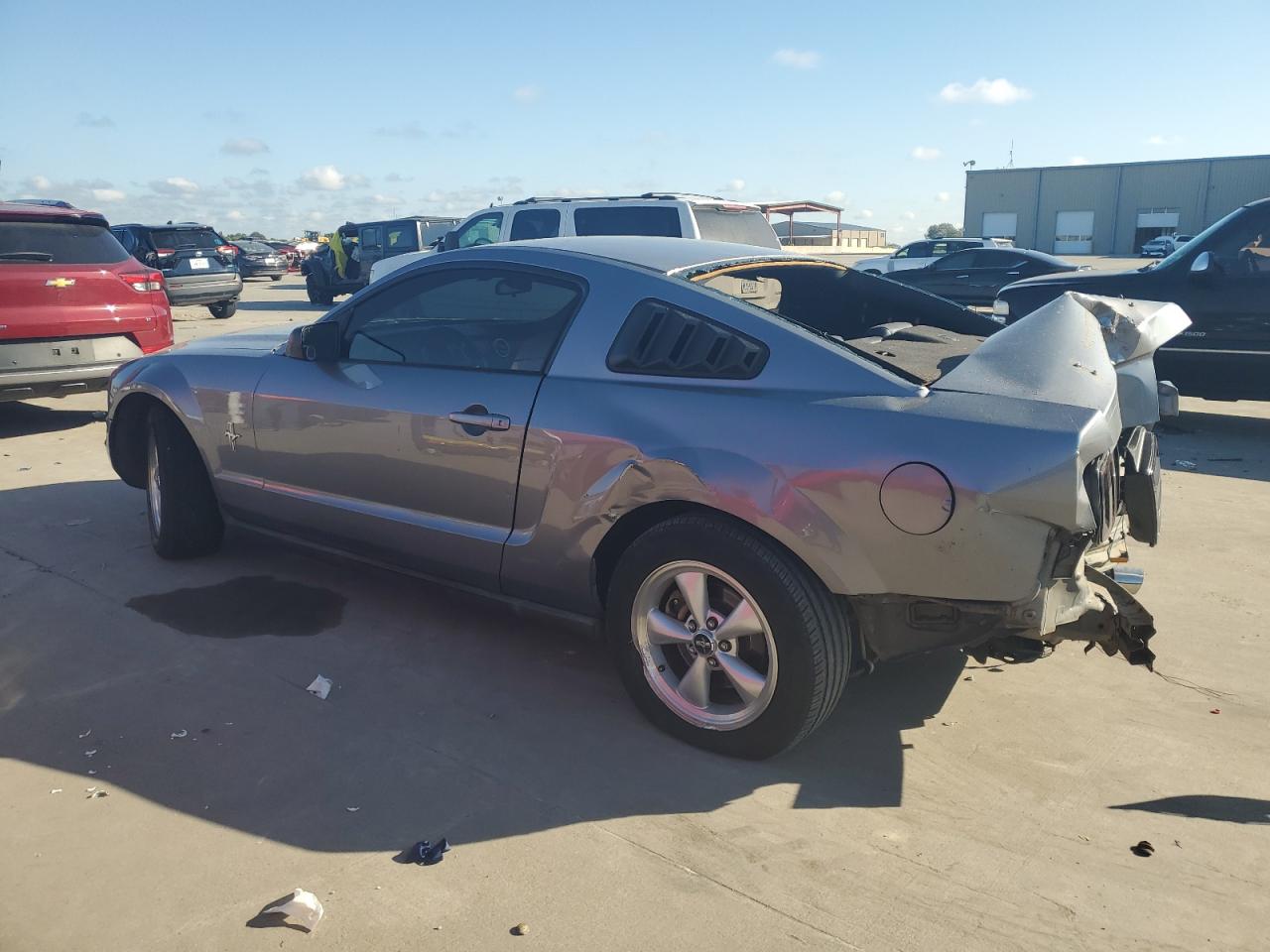 2007 Ford Mustang VIN 1ZVFT80N675329999 Copart auction photo, rear end damage thumbnail 2