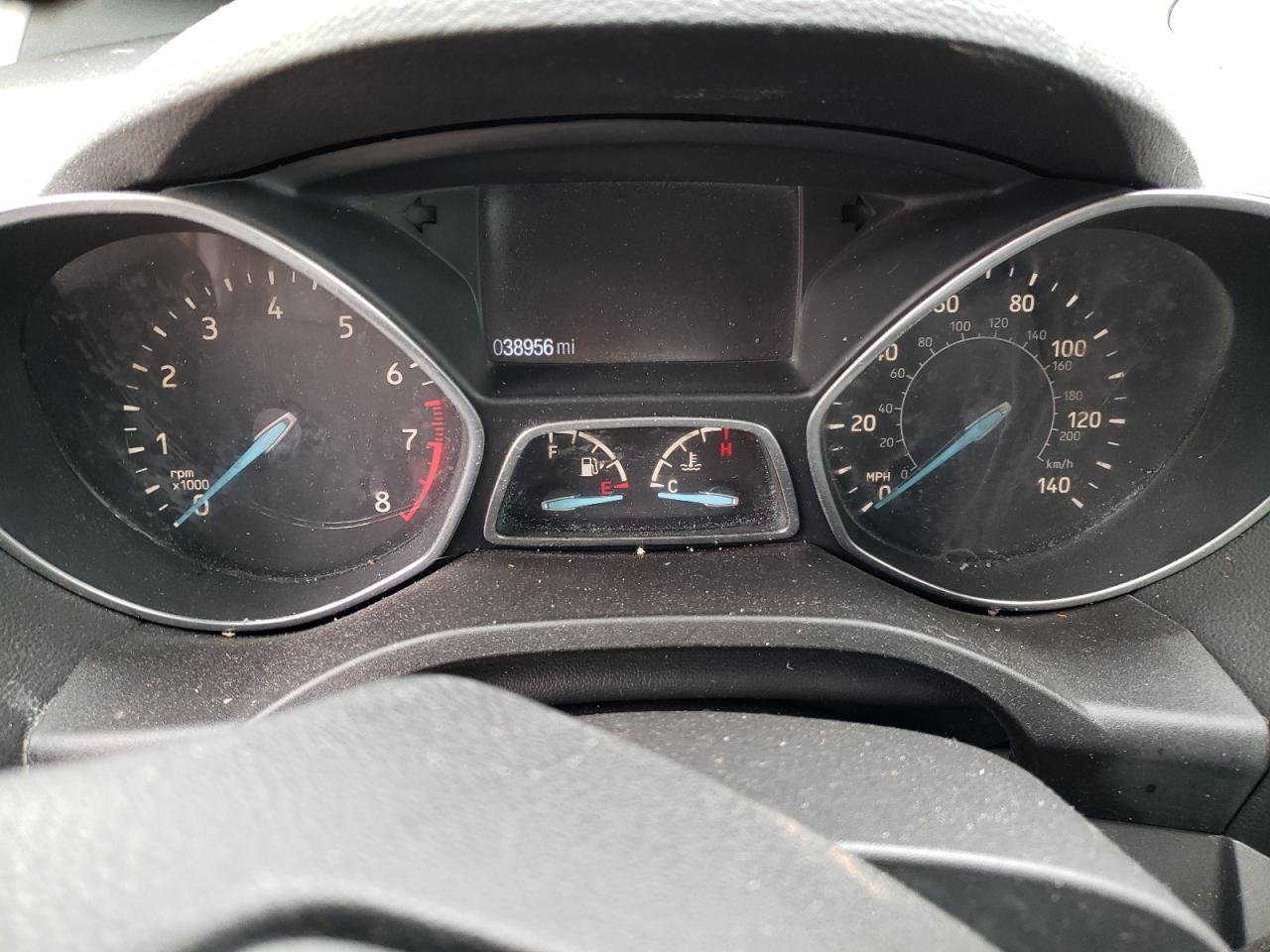 2019 Ford Escape VIN 1FMCU0F72KUC19880 Copart auction photo, front end / side damage thumbnail 9