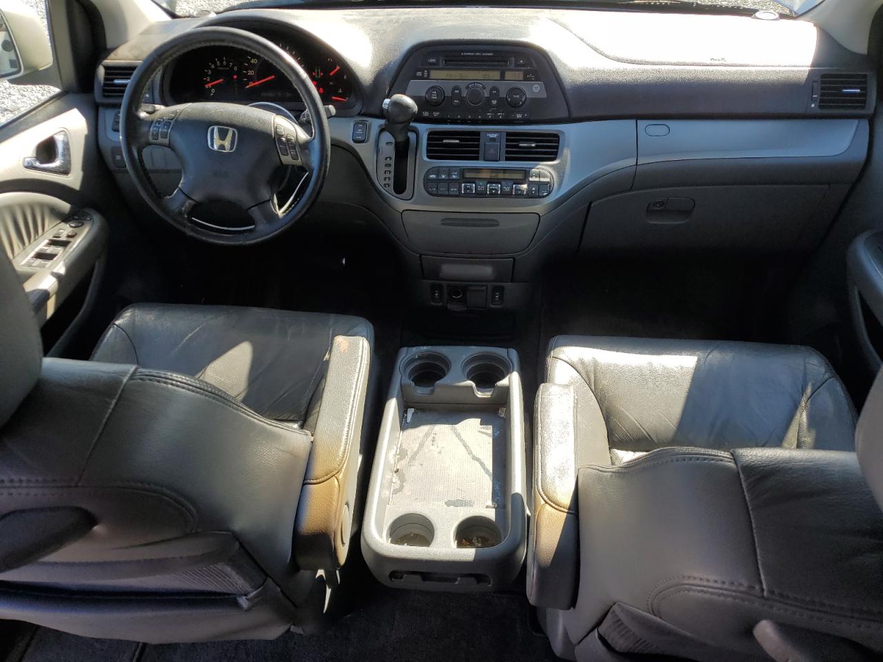 2007 Honda Odyssey VIN 5FNRL38617B406552 Copart auction photo, rear end / front end damage thumbnail 8