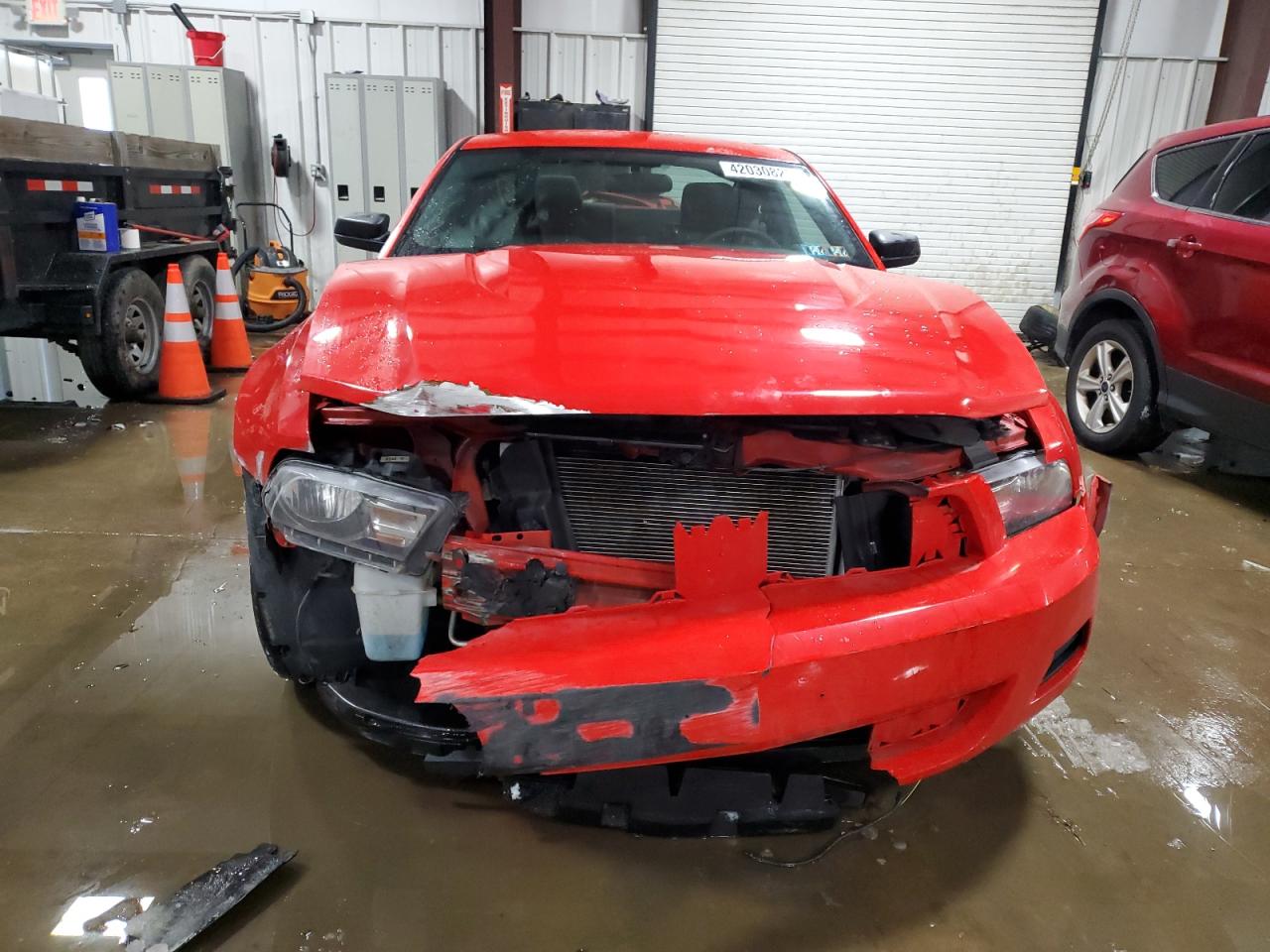 2012 Ford Mustang VIN 1ZVBP8AM0C5252601 Copart auction photo, front end damage thumbnail 5