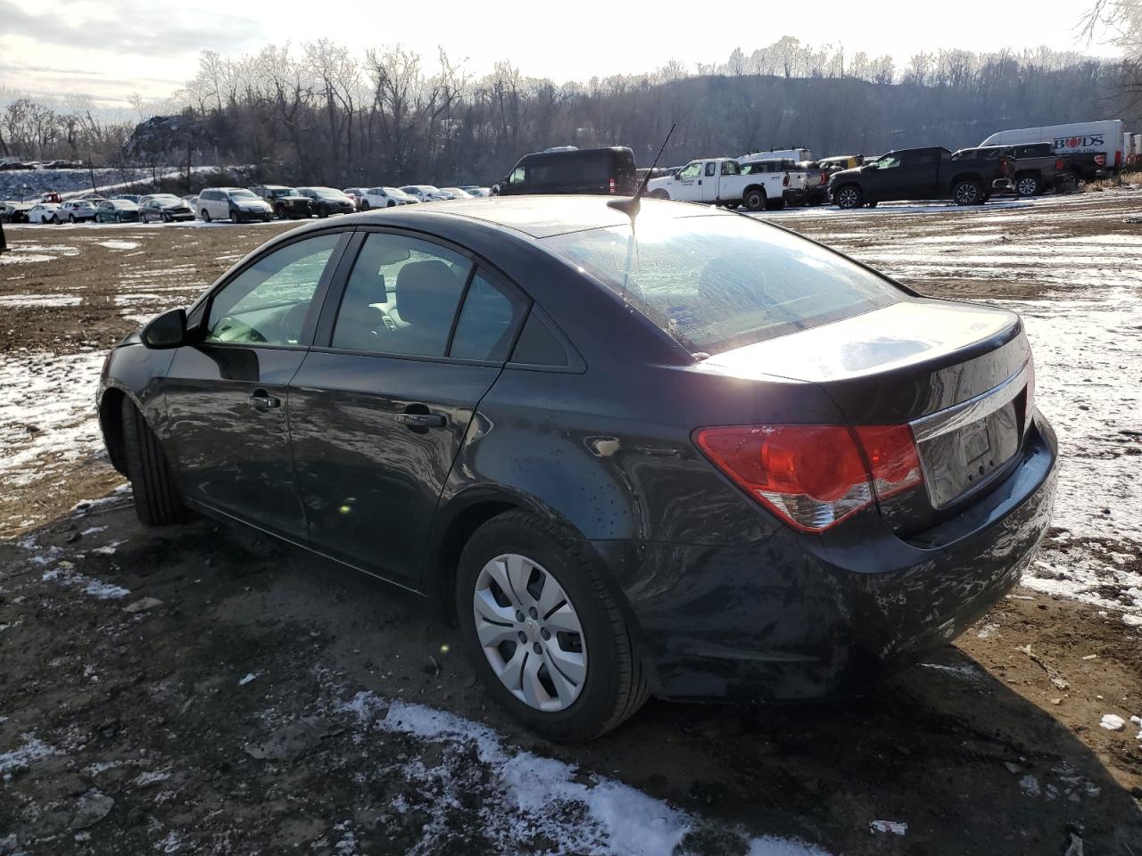 2014 Chevrolet Cruze VIN 1G1PA5SG6E7190039 Copart auction photo, front end / minor dent/scratches damage thumbnail 2