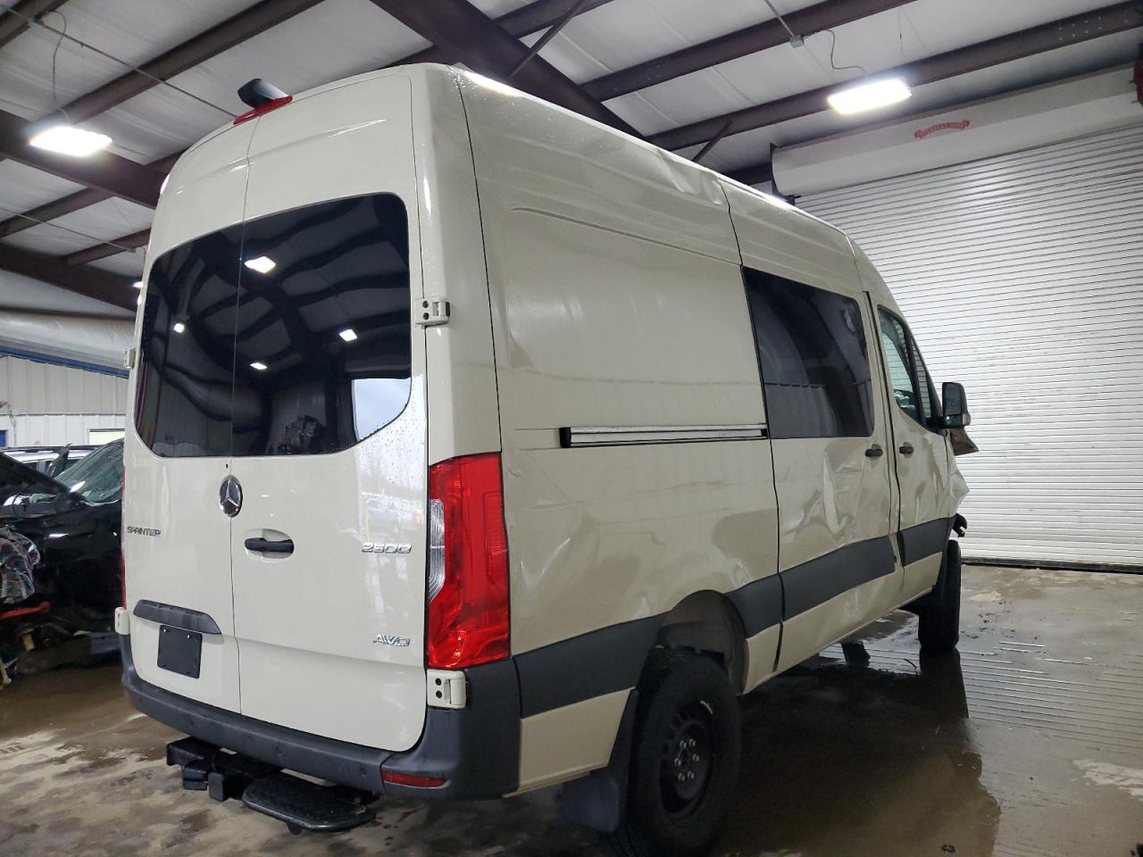 2024 Mercedes-Benz Sprinter VIN W1W4NBVYXRT192511 Copart auction photo, front end / side damage thumbnail 3