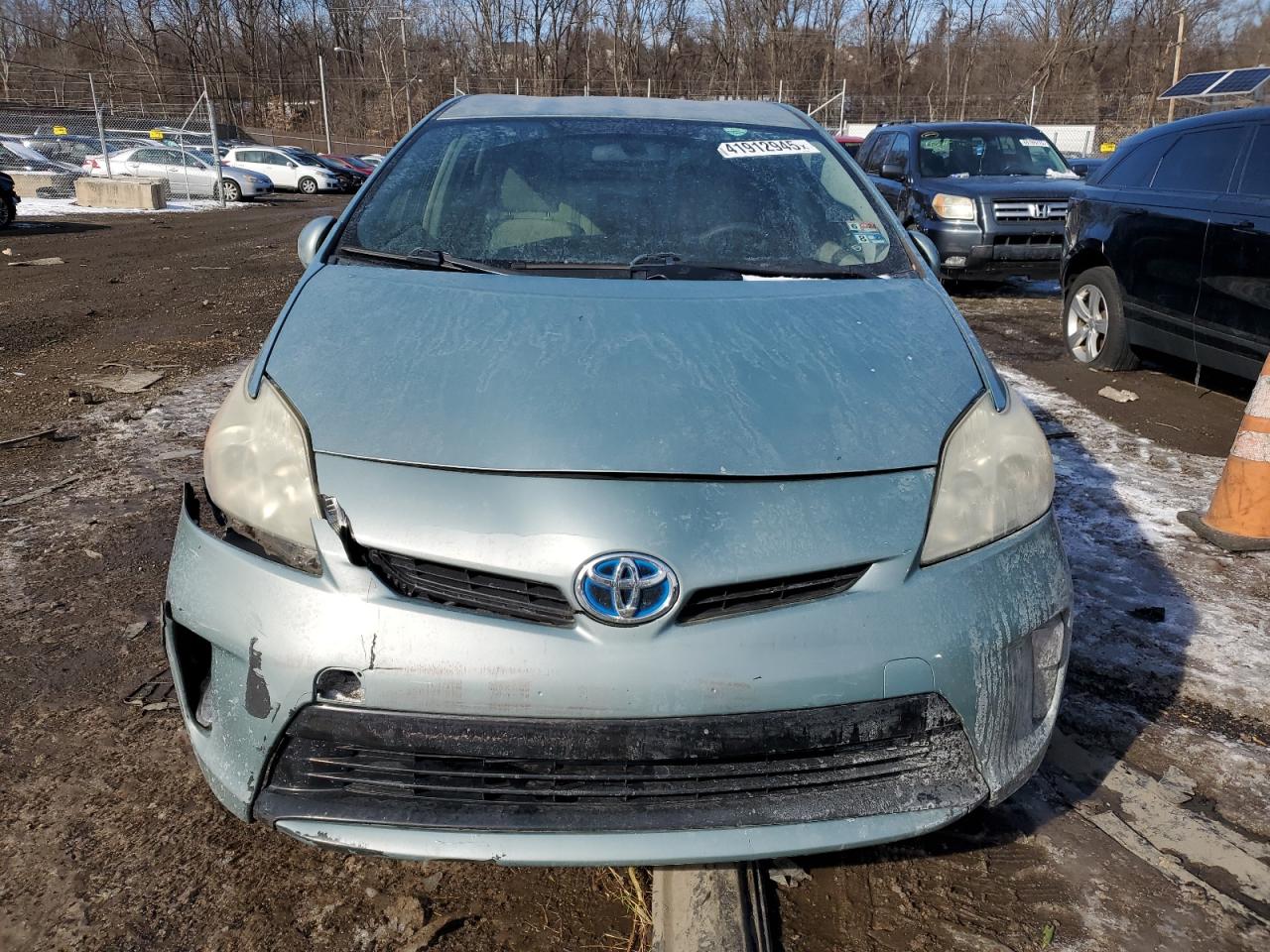 2013 Toyota Prius VIN JTDKN3DU0D5612457 Copart auction photo, front end damage thumbnail 5