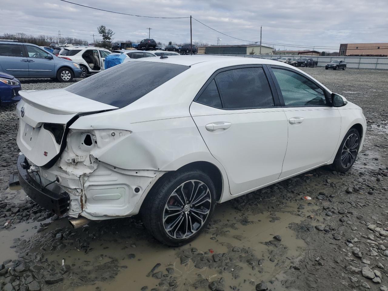 2016 Toyota Corolla VIN 2T1BURHE8GC740610 Copart auction photo, side damage thumbnail 3