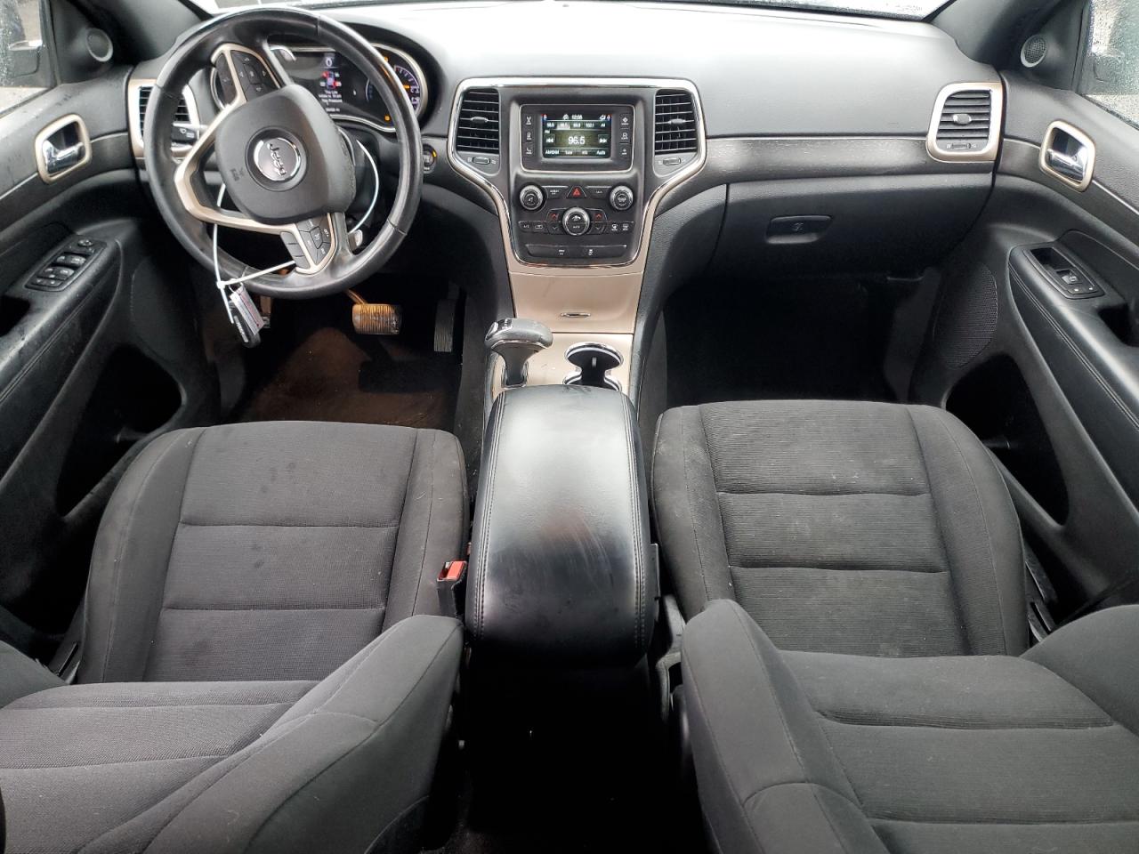 2015 Jeep Grand Cherokee VIN 1C4RJFAG6FC831528 Copart auction photo, front end / side damage thumbnail 8