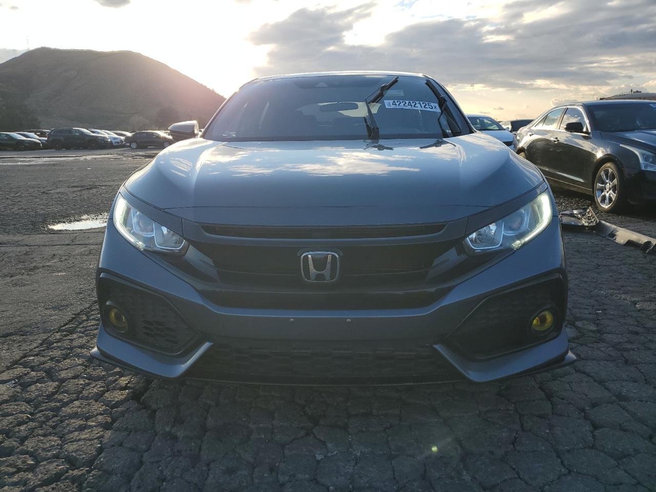 2019 Honda Civic VIN SHHFK7H44KU417046 Copart auction photo, side damage thumbnail 5
