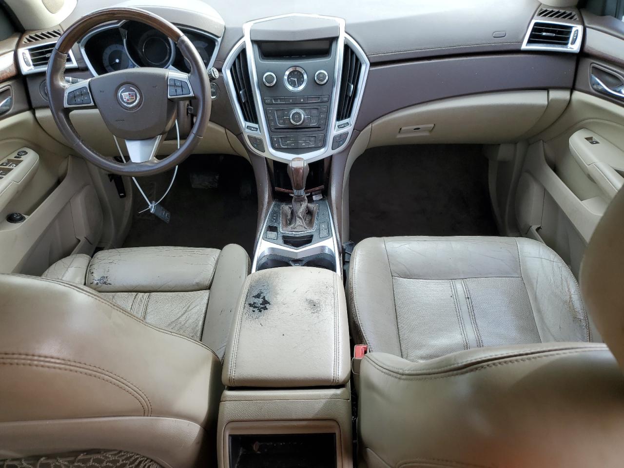 2011 Cadillac SRX VIN 3GYFNAEY5BS524783 Copart auction photo, front end damage thumbnail 8