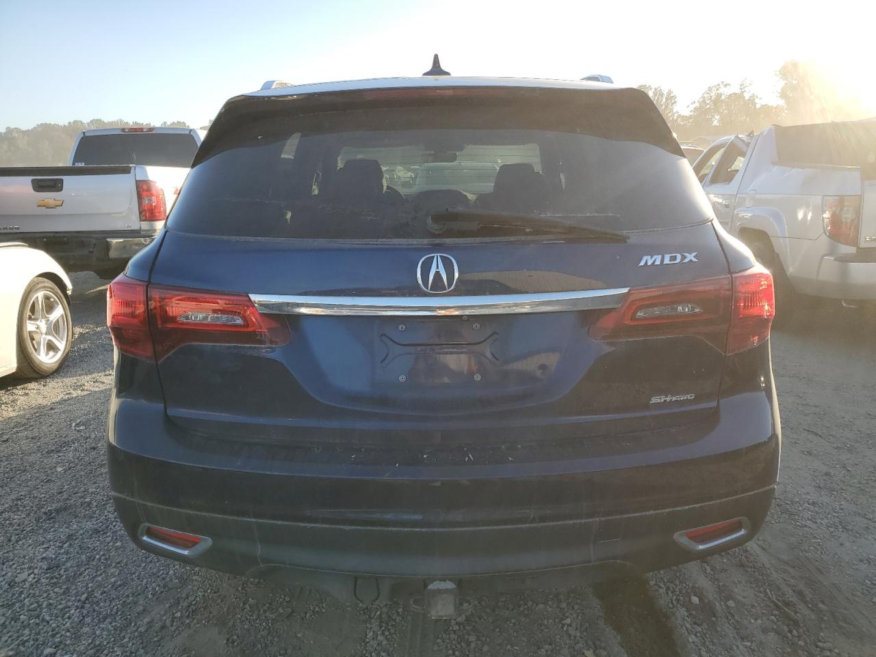 2016 Acura MDX VIN 5FRYD4H40GB022063 Copart auction photo, water/flood damage thumbnail 6
