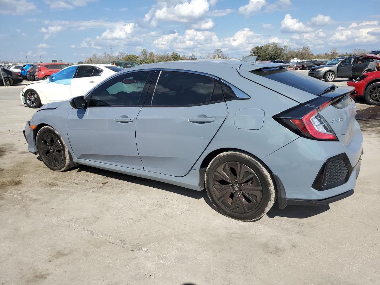 2018 Honda Civic VIN SHHFK7H50JU425054 Copart auction photo, front end damage thumbnail 2