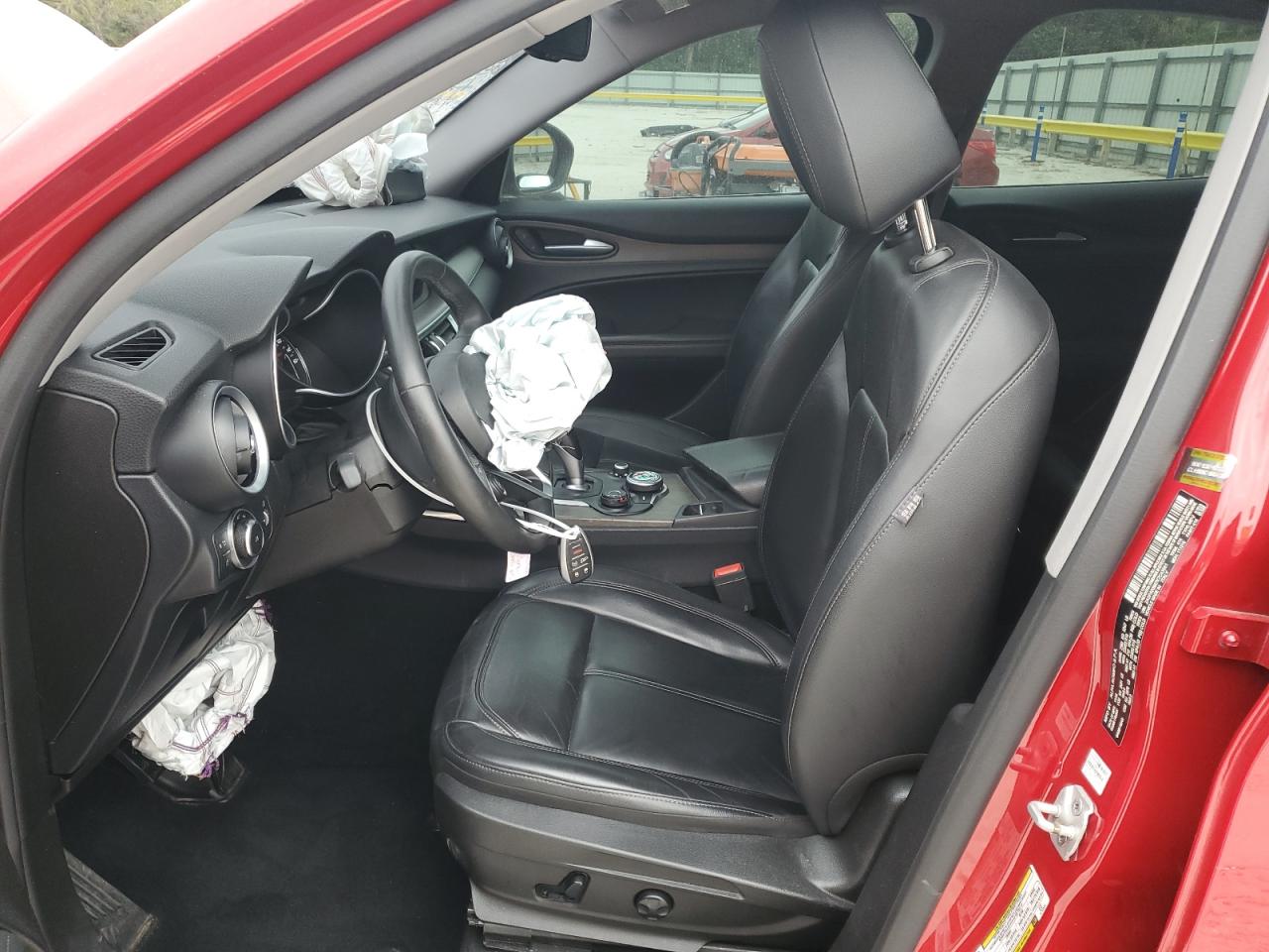 2019 Alfa Romeo Stelvio VIN ZASPAKBN7K7C43581 Copart auction photo, front end / minor dent/scratches damage thumbnail 7