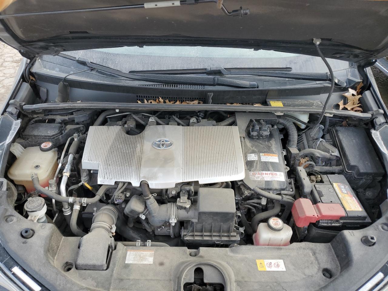 2017 Toyota Prius VIN JTDKBRFUXH3544047 Copart auction photo, side damage thumbnail 12