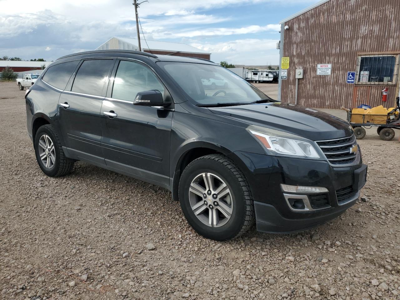 2016 Chevrolet Traverse VIN 1GNKRHKD6GJ333649 Copart auction photo, all over / hail damage thumbnail 4