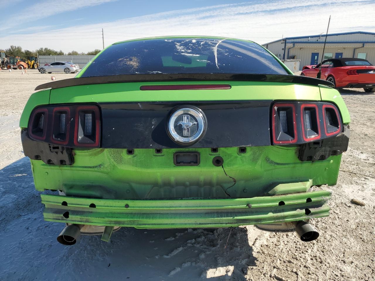 2014 Ford Mustang VIN 1ZVBP8AM8E5298406 Copart auction photo, front end / rear end damage thumbnail 6