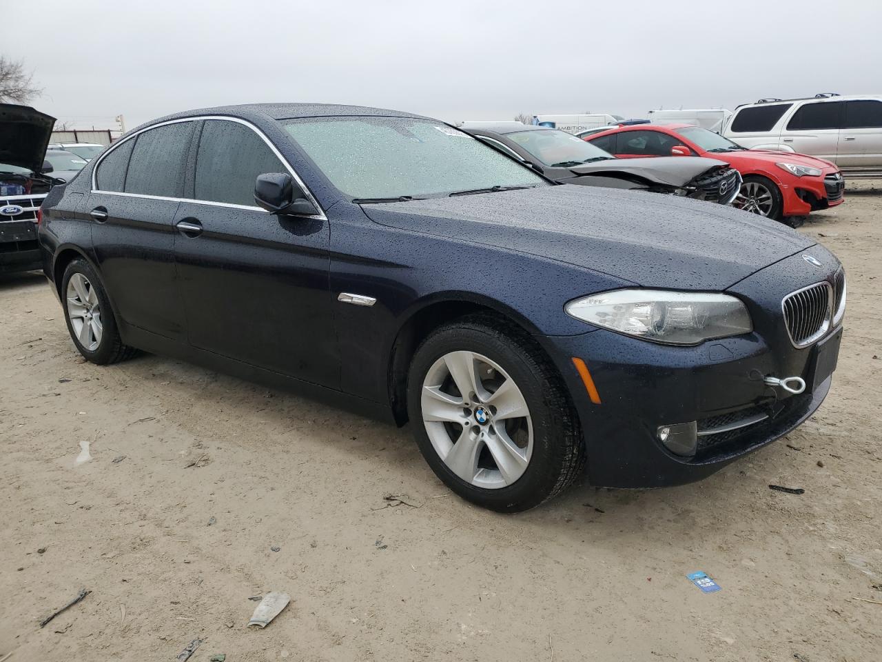2013 BMW 5er VIN WBAXH5C55DD115152 Copart auction photo, minor dent/scratches damage thumbnail 4