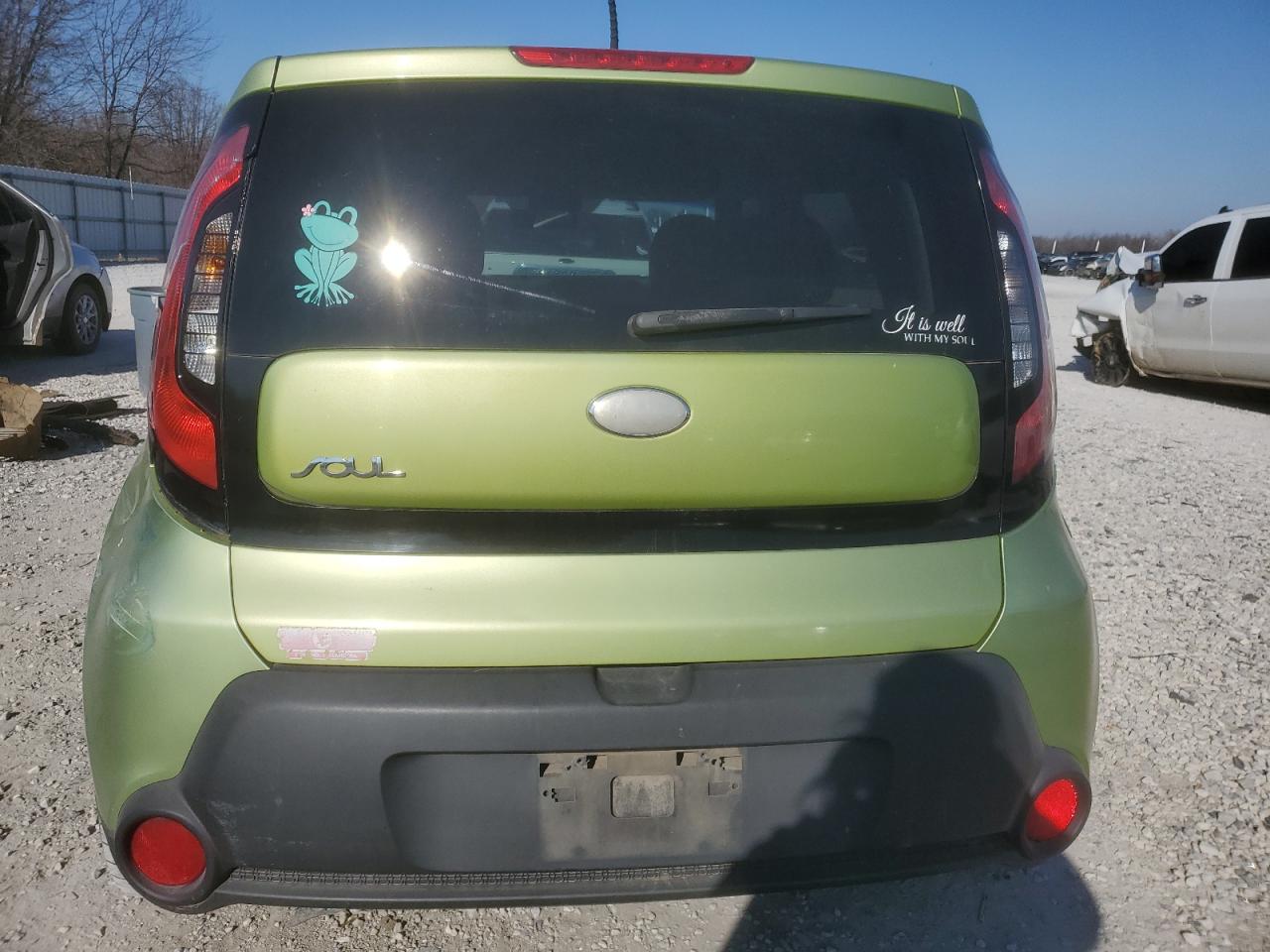 2015 KIA Soul VIN KNDJP3A50F7749117 Copart auction photo, all over / mechanical damage thumbnail 6