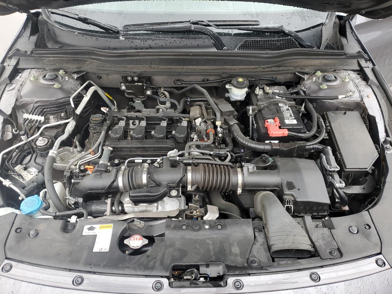 2021 Honda Accord VIN 1HGCV1F15MA018435 Copart auction photo, side damage thumbnail 11