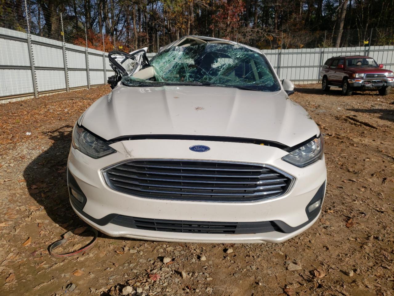 2020 Ford Fusion VIN 3FA6P0HD2LR226581 Copart auction photo, all over damage thumbnail 5
