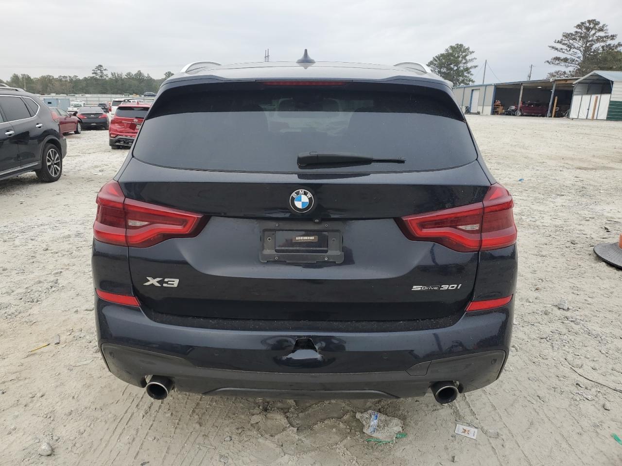 2019 BMW X3 VIN 5UXTR7C53KLE88964 Copart auction photo, front end / side damage thumbnail 6