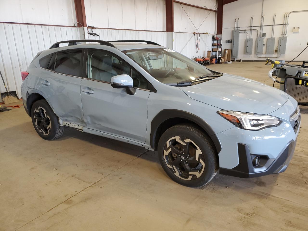 2021 Subaru XV VIN JF2GTHMC8M8674687 Copart auction photo, side / rear end damage thumbnail 4