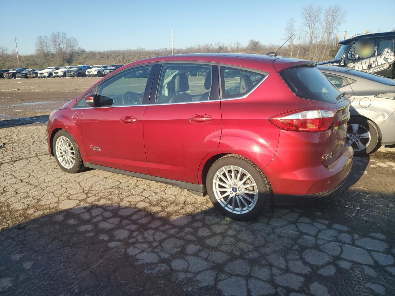 2014 Ford C-MAX VIN 1FADP5CU2EL512931 Copart auction photo, normal wear damage thumbnail 2
