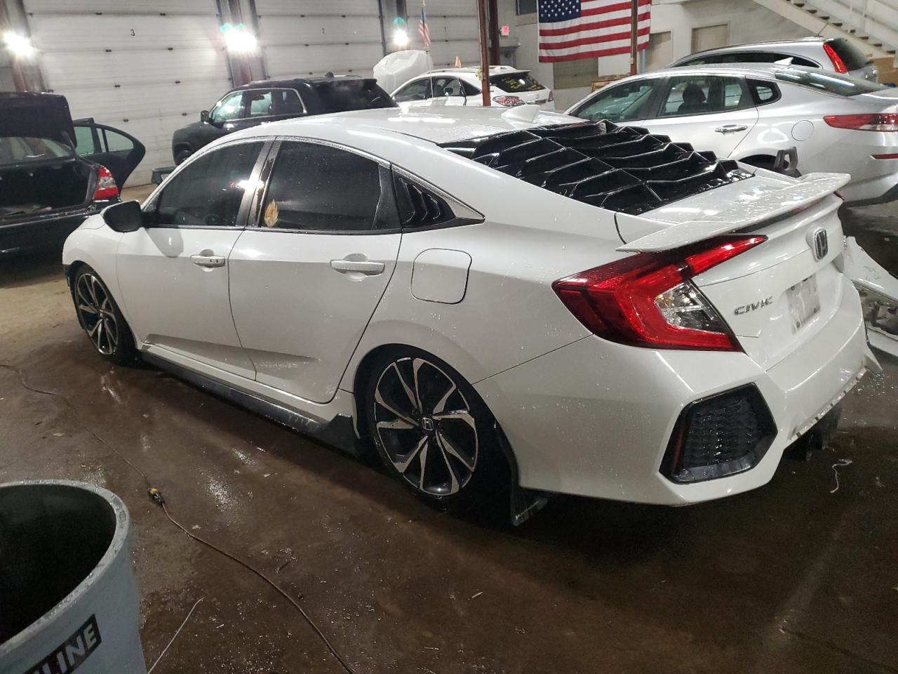 2019 Honda Civic VIN 2HGFC1E50KH707949 Copart auction photo, all over damage thumbnail 2