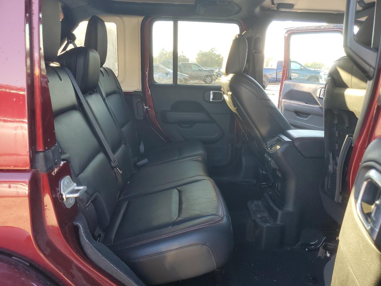 2021 Jeep Wrangler VIN 1C4HJXFG4MW762618 Copart auction photo, side damage thumbnail 10