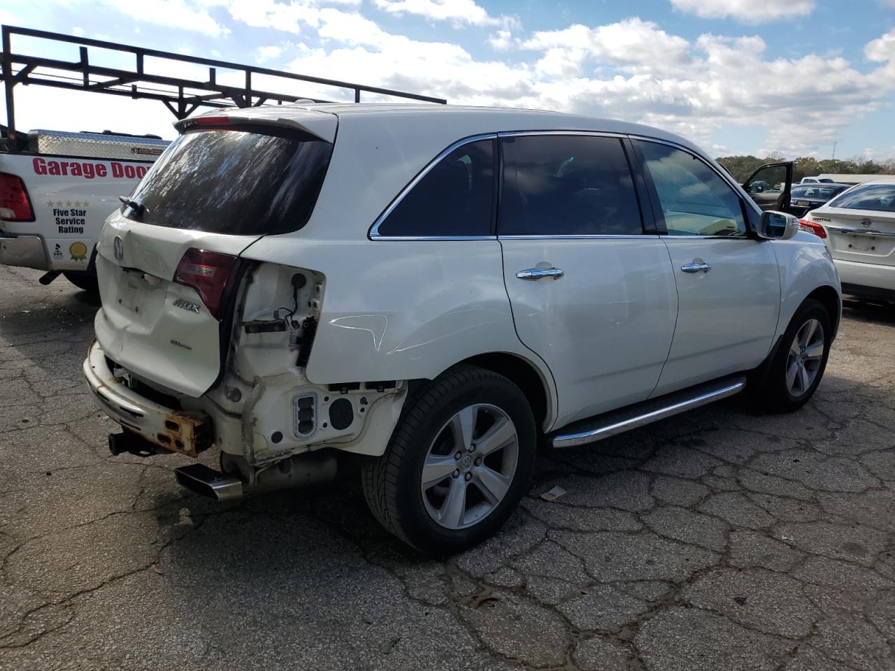 2011 Acura MDX VIN 2HNYD2H69BH520749 Copart auction photo, rear end damage thumbnail 3