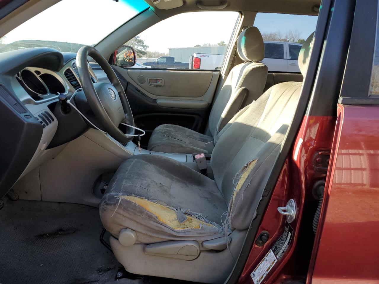 2005 Toyota Highlander VIN JTEGP21A150068422 Copart auction photo, rear end / front end damage thumbnail 7