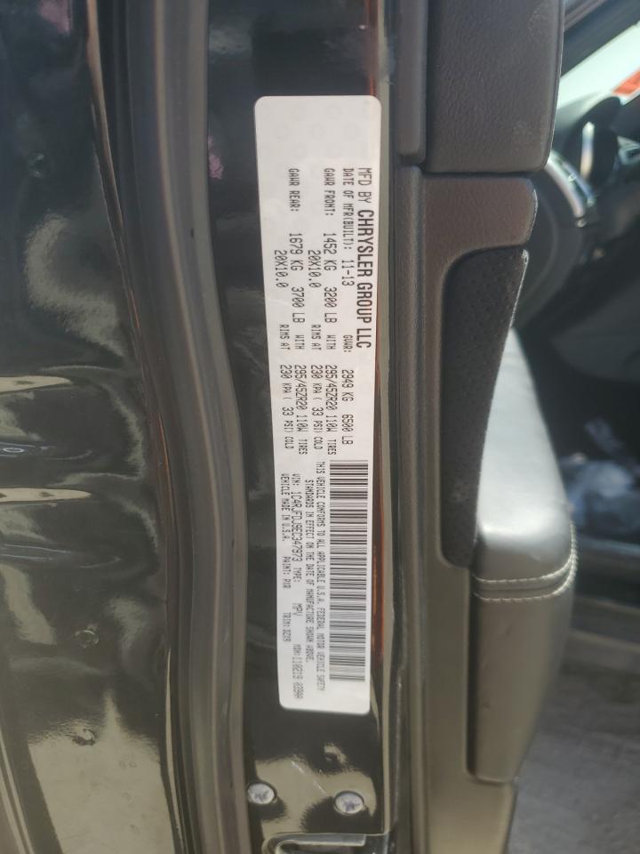 2014 Jeep Grand Cherokee VIN 1C4RJFDJ9EC347973 Copart auction photo, front end damage thumbnail 12