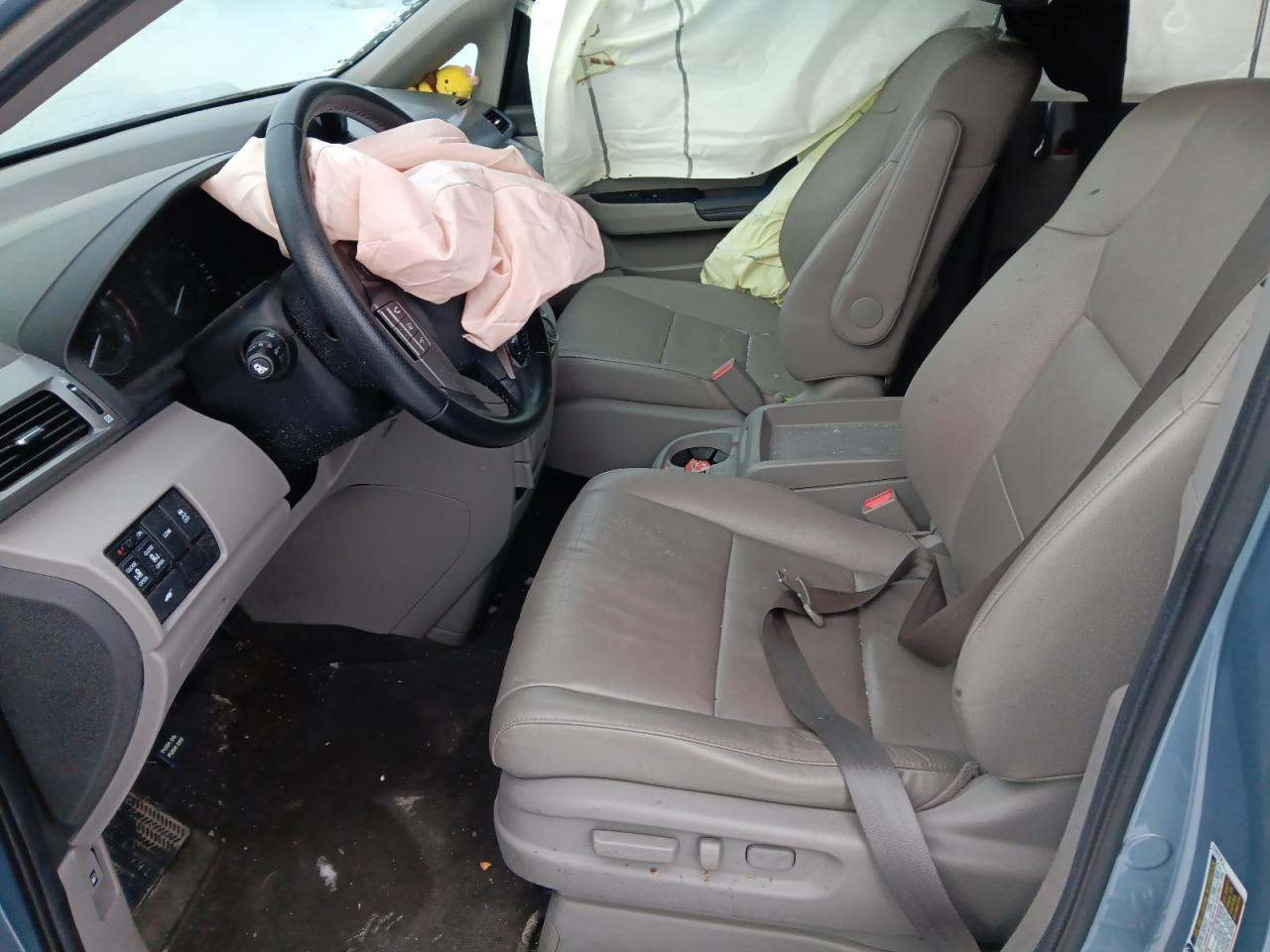 2014 Honda Odyssey VIN 5FNRL5H60EB070840 Copart auction photo, all over damage thumbnail 7