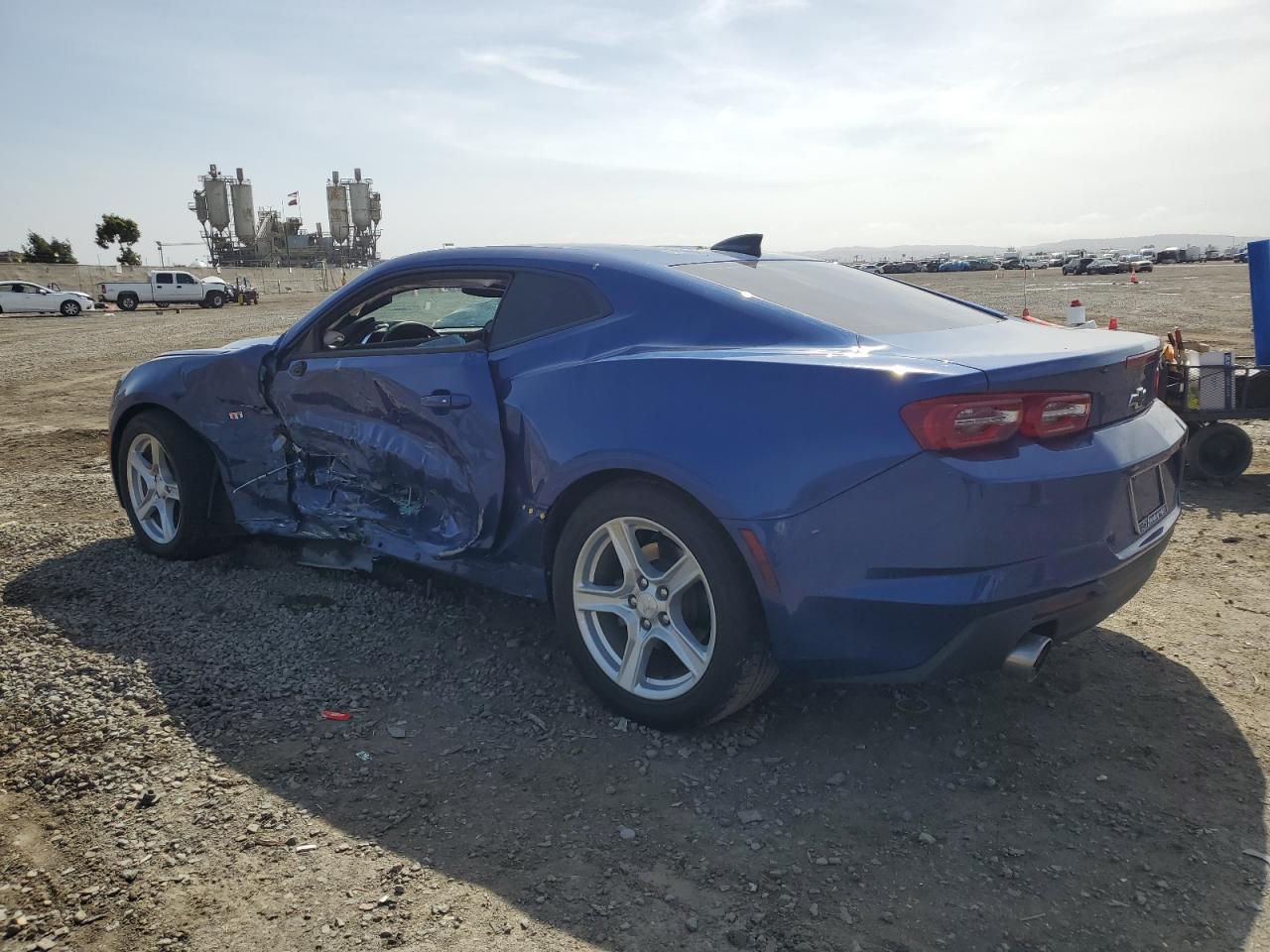 2021 Chevrolet Camaro VIN 1G1FB1RX2M0142472 Copart auction photo, side damage thumbnail 2