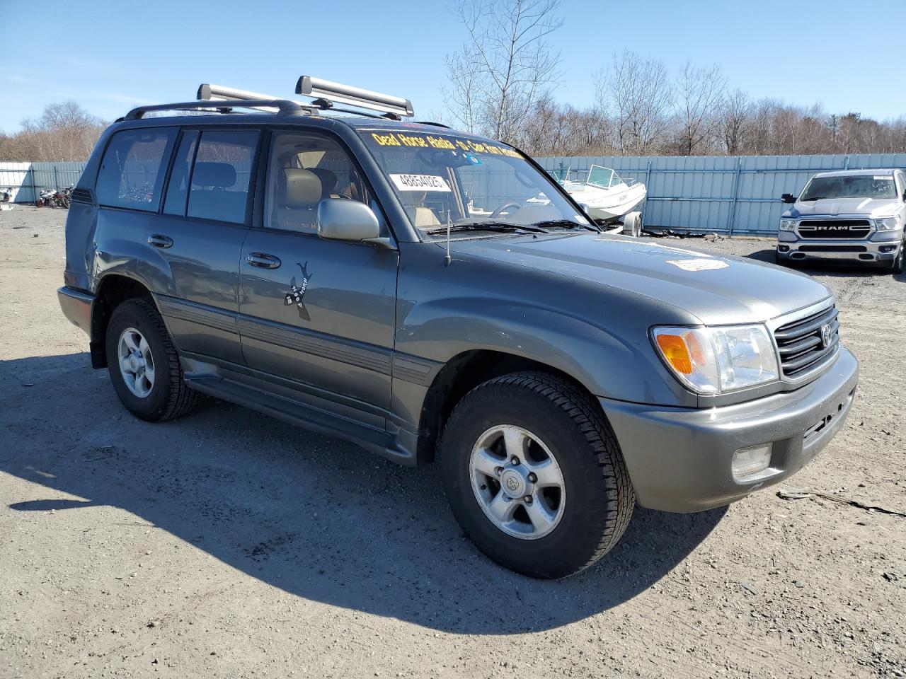 2000 Toyota Land Cruiser VIN JT3HT05J6Y0126617 Copart auction photo, rear end / minor dent/scratches damage thumbnail 4