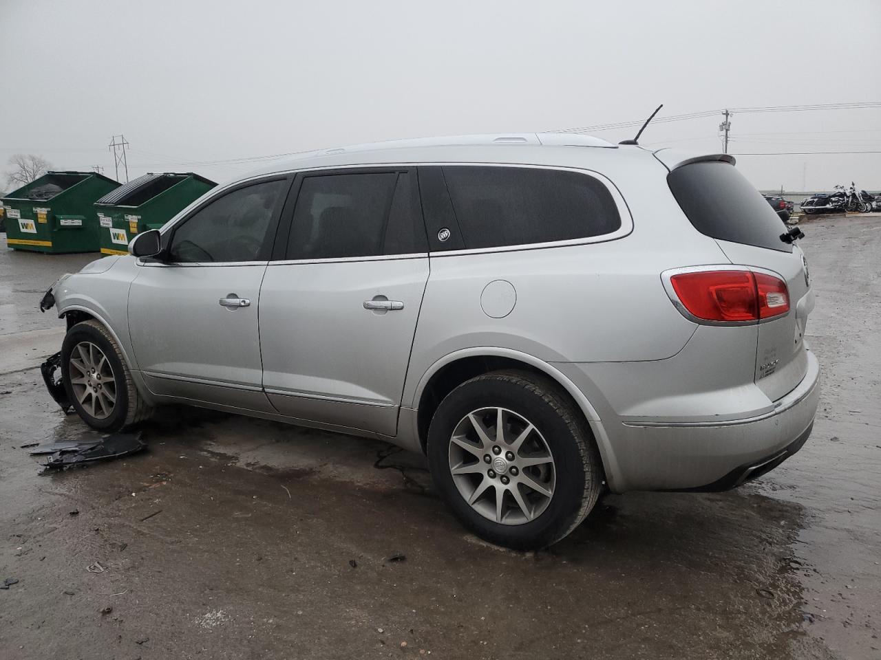 2014 Buick Enclave VIN 5GAKVBKD6EJ316706 Copart auction photo, front end / minor dent/scratches damage thumbnail 2