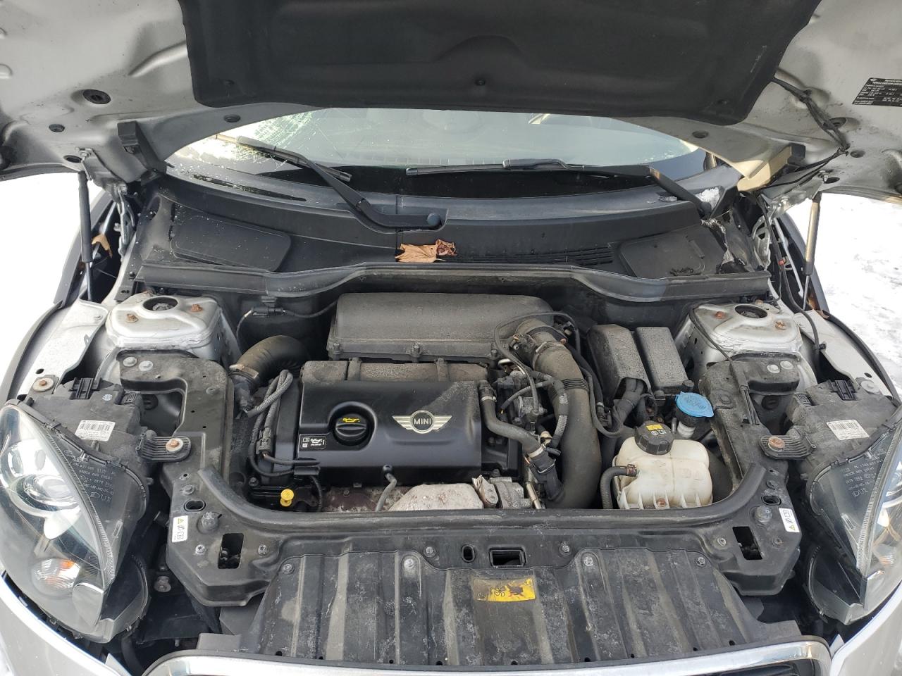 2016 MINI Cooper VIN WMWZC5C55GWU22062 Copart auction photo, rear end damage thumbnail 11